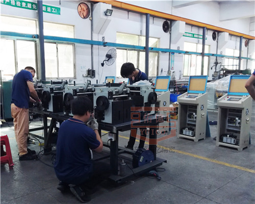 佑億NC伺服送料機(jī)生產(chǎn)車間